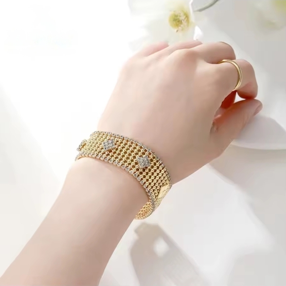 Anthropologie Jewelry - Gold and Silver Bracelet